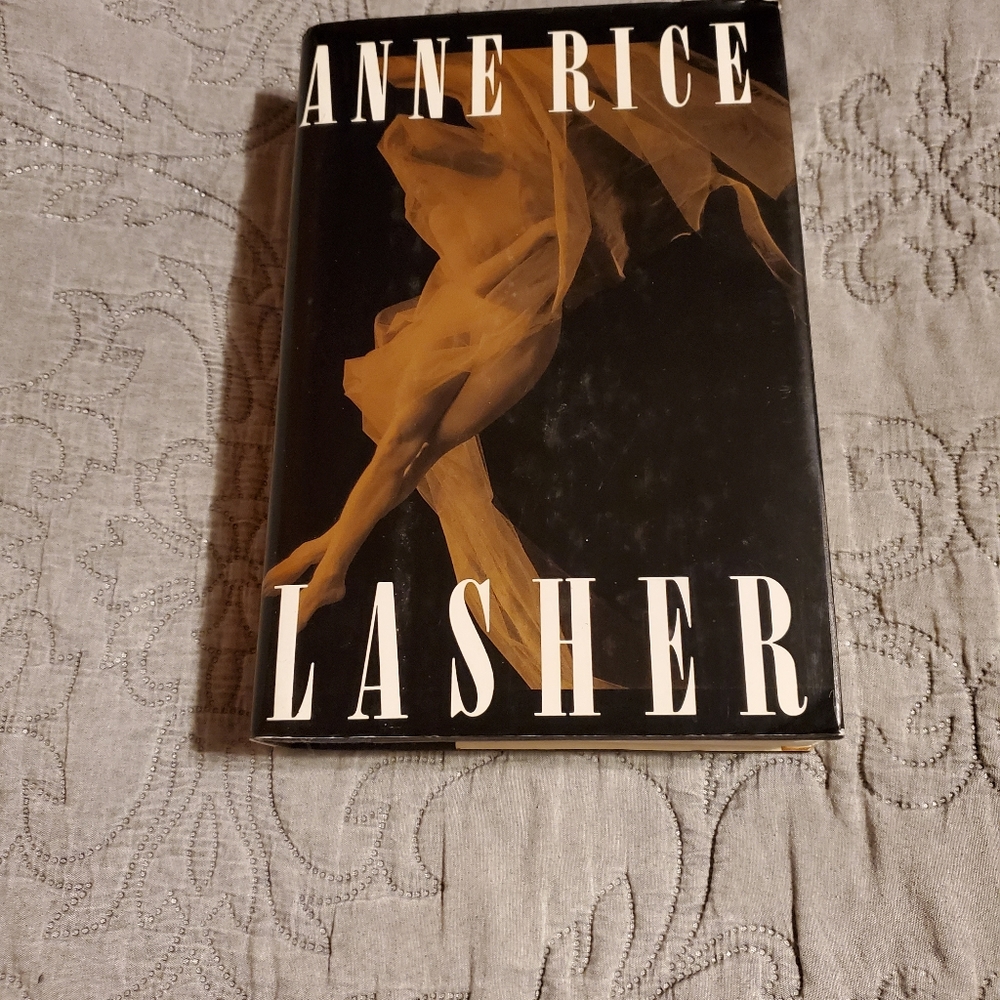 Anne Rice signed Lasher 1st edition book